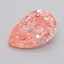 0.55 Ct. Fancy Pink Pear Lab Grown Diamond