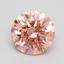 2.22 Ct. Fancy Intense Pink Round Lab Grown Diamond