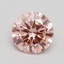 1.71 Ct. Fancy Intense Pink Round Lab Grown Diamond
