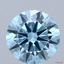 3.08 Ct. Fancy Vivid Blue Round Lab Grown Diamond