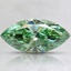 1.02 Ct. Fancy Vivid Pacific Green Marquise Lab Grown Diamond