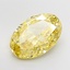 7.06 Ct. Fancy Intense None Yellow Oval Lab Grown Diamond