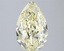 3.09 Ct. Fancy  Yellow Pear Lab Grown Diamond