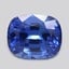 7.6x6.8mm  Blue  Cushion   Sapphire
