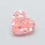 1.21 Ct. Fancy Vivid  Pink Heart Lab Grown Diamond