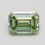 1.58 Ct. Fancy Vivid Green Emerald Lab Grown Diamond
