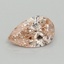 1.00 Ct. Fancy Intense Pink Pear Lab Grown Diamond