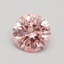 1.30 Ct. Fancy Intense Pink Round Lab Grown Diamond