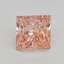 2.03 Ct. Fancy Intense Pink Princess Lab Grown Diamond