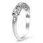 The Cheval Ring, smalltop view on a hand