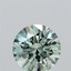 1.95 Ct. Fancy Vivid Green Round Lab Grown Diamond