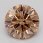 1.56 Ct. Fancy Light  Brown Round Lab Grown Diamond