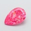 1.35 Ct. Fancy Vivid Pink Pear Lab Grown Diamond