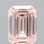1.70 Ct. Fancy Vivid Pink Emerald Lab Grown Diamond
