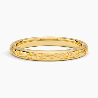 Verdure Engraved Ring - Brilliant Earth