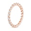 14K Rose Gold Marseille Eternity Diamond Ring (2/3 ct. tw.), smallside view