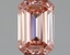 1.01 Ct. Fancy Intense Pink Emerald Lab Grown Diamond