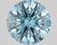 2.09 Ct. Fancy Vivid Blue Round Lab Grown Diamond