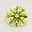 2.09 Ct. Fancy Intense  Yellow Round Lab Grown Diamond