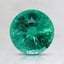 7.1x7mm Round Emerald