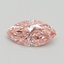 0.63 Ct. Fancy Intense Pink Marquise Lab Grown Diamond