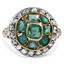 Victorian Emerald Vintage Ring