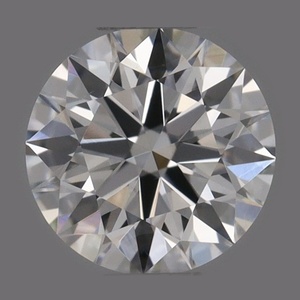 Round diamond — real photo
