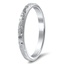The Veola Ring, smalltop view on a hand