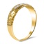 The Kaena Ring, smalltop view on a hand