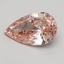 1.00 Ct. Fancy Intense Pink Pear Lab Grown Diamond