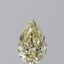 3.01 Ct. Fancy Yellow Pear Diamond