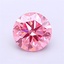 0.63 Ct. Fancy Vivid Pink Round Lab Grown Diamond