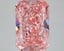 9.21 Ct. Fancy Vivid Pink Radiant Lab Grown Diamond