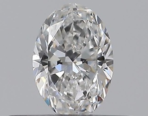 Oval diamond — real photo