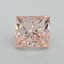 4.50 Ct. Fancy Intense Pink Princess Lab Grown Diamond