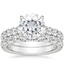18KW Moissanite Anthology Bridal Set (1 1/5 ct. tw.), smalltop view