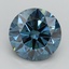 3.00 Ct. Fancy Vivid Blue Round Lab Grown Diamond