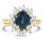 Retro Sapphire Vintage Ring