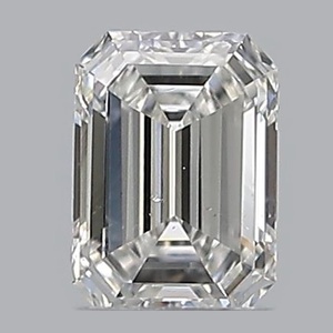 Emerald diamond — real photo