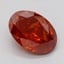 1.23 Ct. Fancy Vivid  Red Oval Lab Grown Diamond