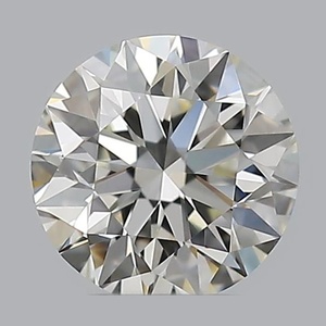 Round diamond — real photo
