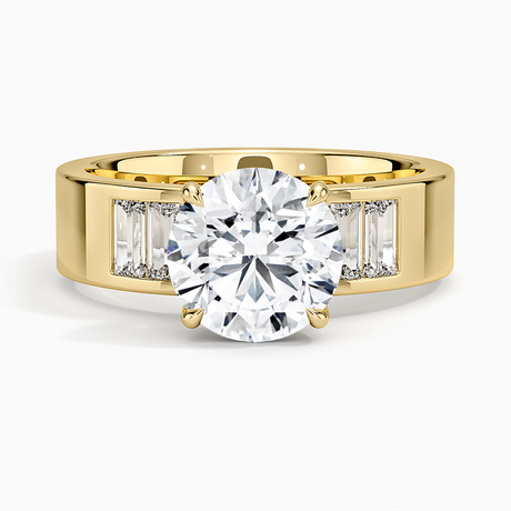 Peyton 5mm Channel-Set Diamond Ring