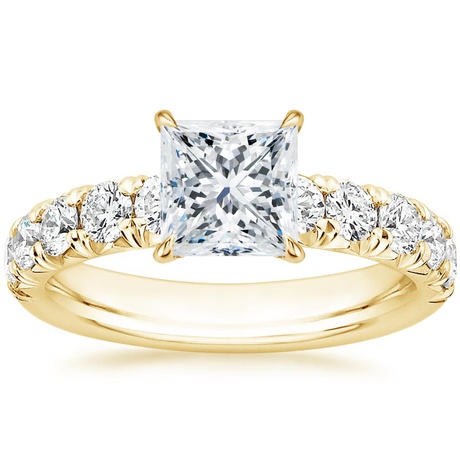18K Yellow Gold Ellora Diamond Bridal Set