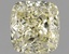 1.50 Ct. Fancy Light Yellow Cushion Diamond
