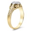 The Radana Ring, smalltop view on a hand