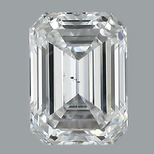 Emerald diamond — real photo