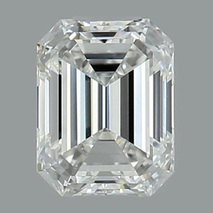 Emerald diamond — real photo