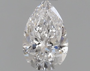 Pear diamond — real photo