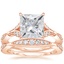 14KR Moissanite Zinnia Diamond Bridal Set (1/2 ct. tw.), smalltop view