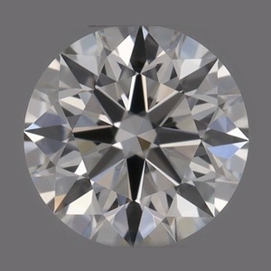 Round diamond — real photo